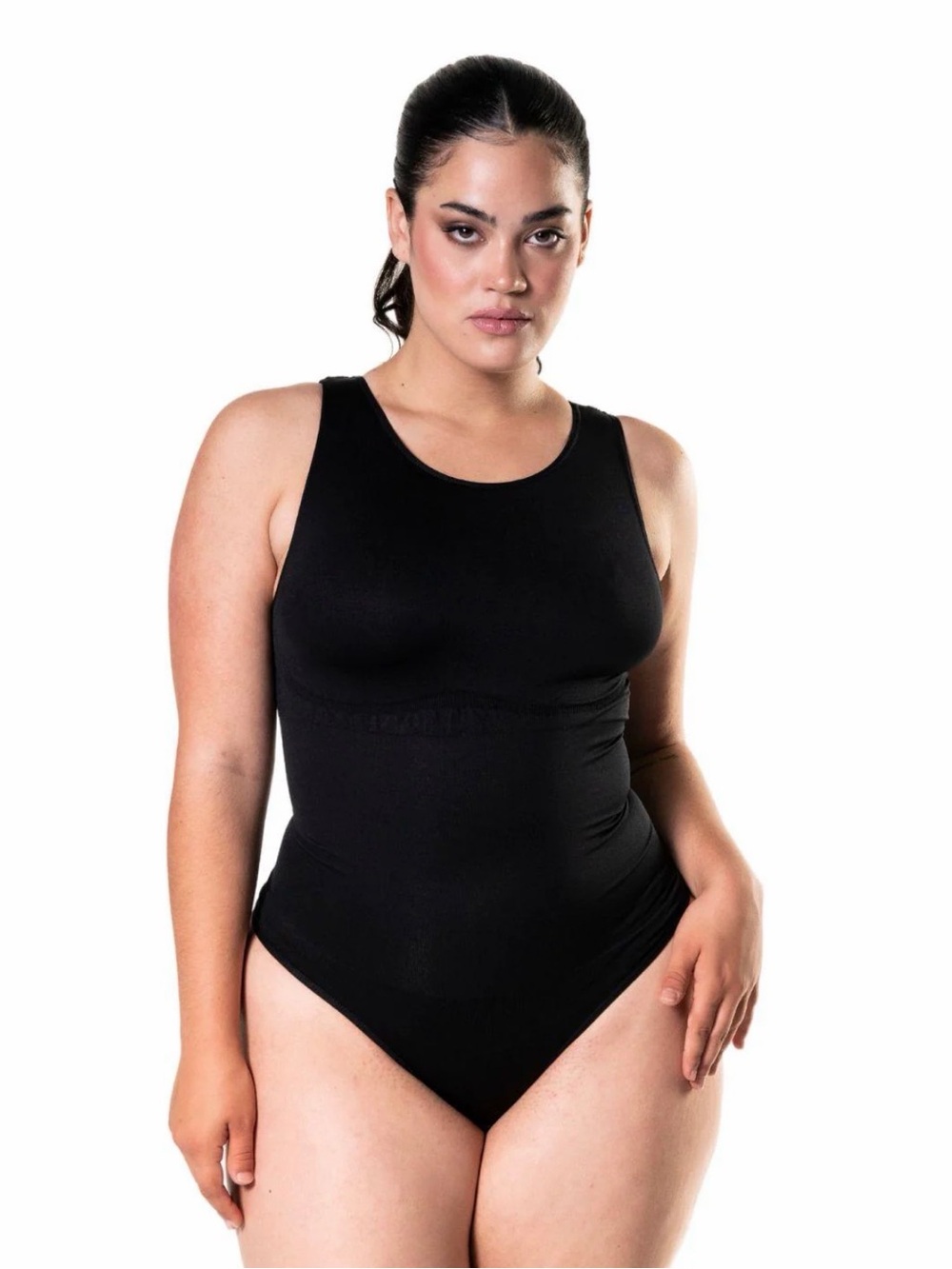 Heyshape Round Neck Thong Bodysuit